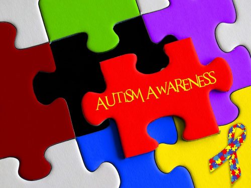 autism awareness puzzle photo